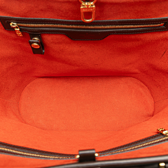 LOUIS VUITTON Damier Ebene Manosque GM Tote Bag - Picture 5 of 9